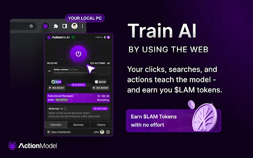 Action Model ডাউনলোড করুন – ব্রাউজার অটোমেশন ও AI প্রশিক্ষণ - Screenshot 1