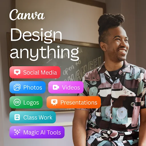 Canva ডাউনলোড করুন – সেরা এআই ফটো ও ভিডিও এডিটর অ্যাপ - Screenshot 1