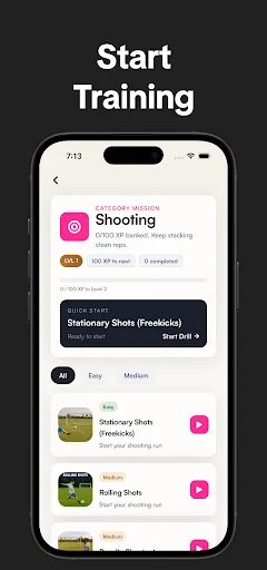 Footwork: Soccer Training App ডাউনলোড করুন – সেরা AI ফুটবল কোচ - Screenshot 3