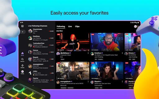 Twitch ডাউনলোড করুন – লাইভ স্ট্রিমিং এবং গেমিং কমিউনিটি - Screenshot 8