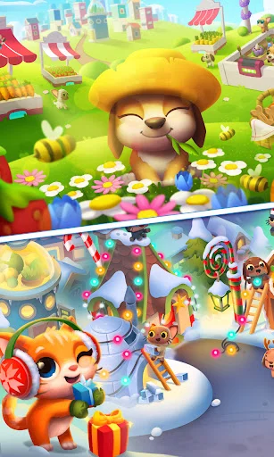 Pet Rescue Saga ডাউনলোড করুন – সেরা পাজল গেম ও পেট সেভ করুন - Screenshot 5