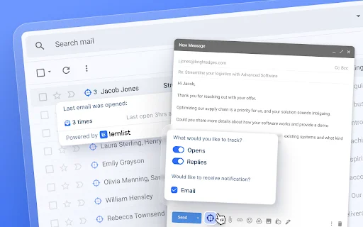 lemlist Chrome Extension ডাউনলোড করুন – সেরা আউটরিচ টুল - Screenshot 5