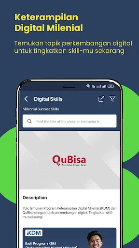 QuBisa ডাউনলোড করুন – যেকোনো সময় যেকোনো জায়গা থেকে অনলাইন লার্নিং - Screenshot 4