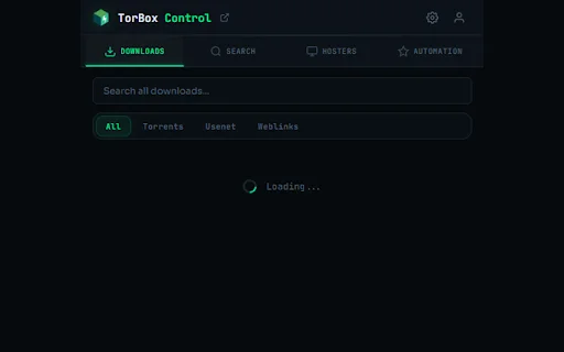 TorBox Control ডাউনলোড করুন – সেরা ব্রাউজার ডাউনলোড ম্যানেজার - Screenshot 1