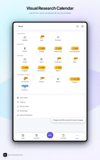 Smart Peptide Tracker ডাউনলোড করুন – সেরা পেপটাইড ট্র্যাকিং অ্যাপ - Screenshot 13