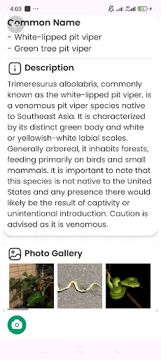 Snake Identifier ডাউনলোড করুন – সাপের নাম ও তথ্য জানুন - Screenshot 14