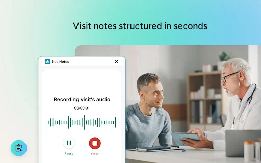 Noa Notes ডাউনলোড করুন – স্বাস্থ্যসেবার জন্য সেরা AI নোটবুক - Screenshot 2