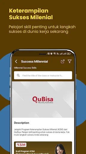 QuBisa ডাউনলোড করুন – যেকোনো সময় যেকোনো জায়গা থেকে অনলাইন লার্নিং - Screenshot 5