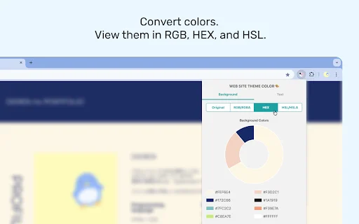 GET WEB SITE THEME COLOR ডাউনলোড করুন – ওয়েবসাইটের কালার কোড দেখুন - Screenshot 4
