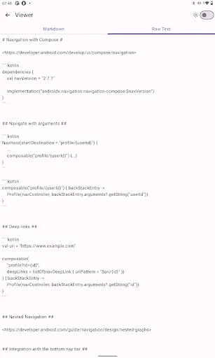 Markdown Viewer ডাউনলোড করুন – সহজ ও দ্রুত Markdown ফাইল ভিউয়ার - Screenshot 8