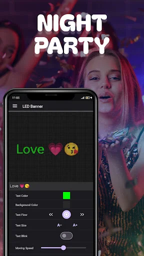 LED Banner – LED Scroller ডাউনলোড করুন – সেরা স্ক্রলিং টেক্সট অ্যাপ - Screenshot 4
