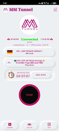 MM Tunnel Latest Version Download – Fast & Secure VPN Free - Screenshot 6
